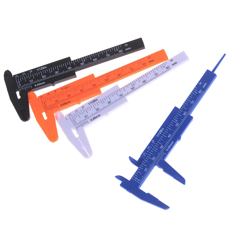 

Woodworking Metalworking Plumbing Model Making 80mm/0.5 Vernier Caliper Aperture Depth Diameter Measure Tool DIY Tool