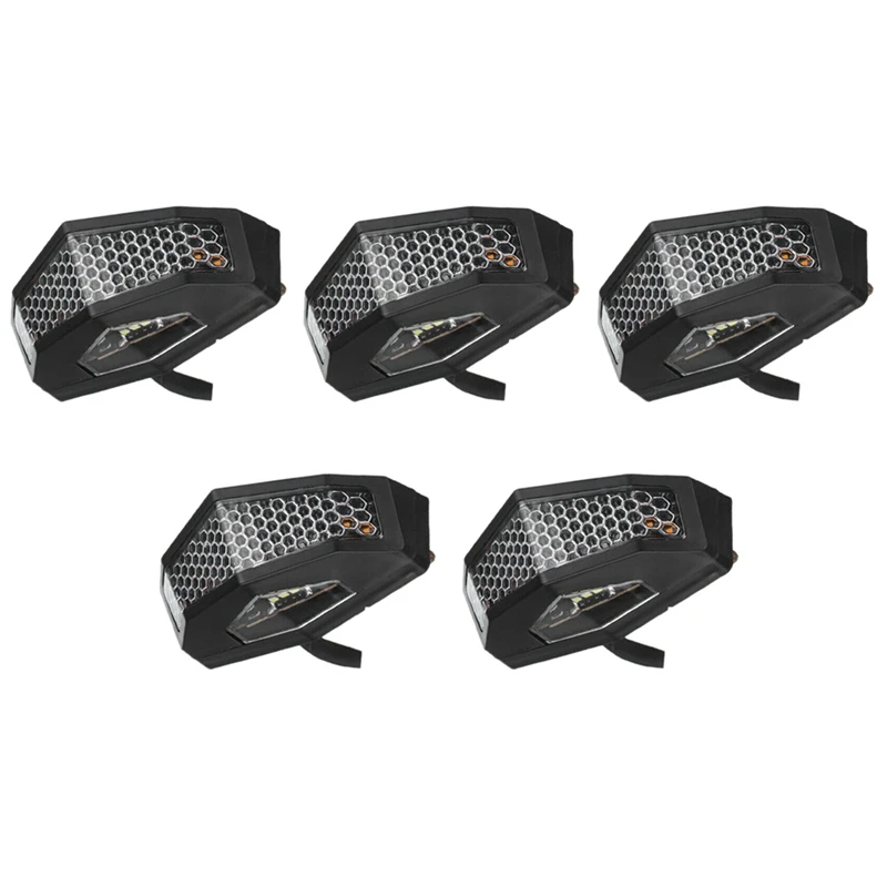 

5X Universal Motorcycle LED Turn Signals Modified Tail Light Cafe Racer Fender Edge Brake Lamp