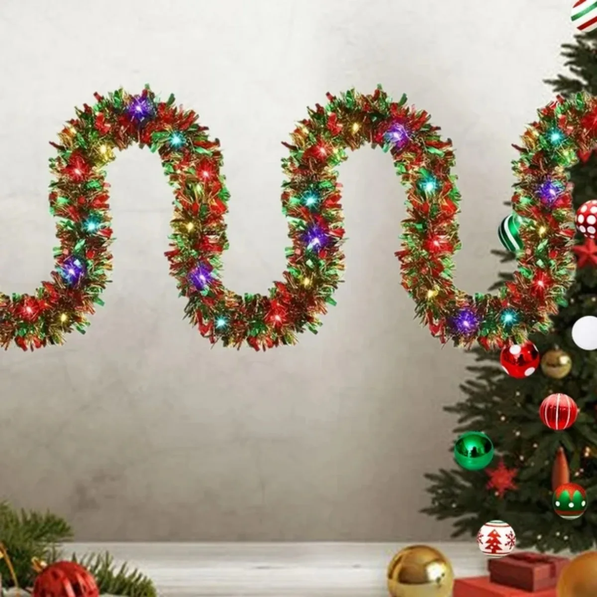 

Светодиодные гирлянды на батарейках, разноцветные