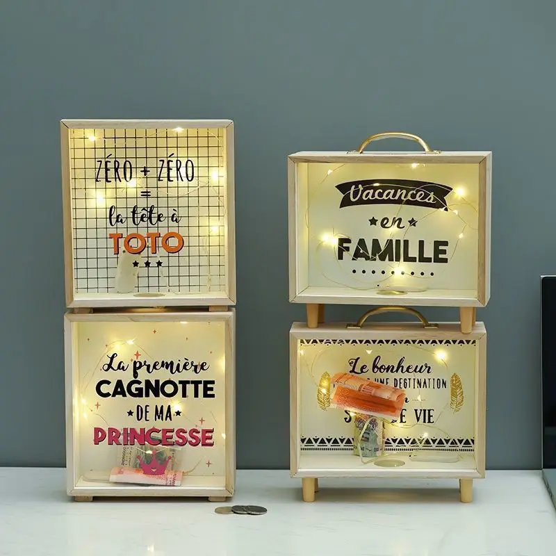 

Piggy bank super large capacity children and girls piggy bank creative desktop decoration decorative tank