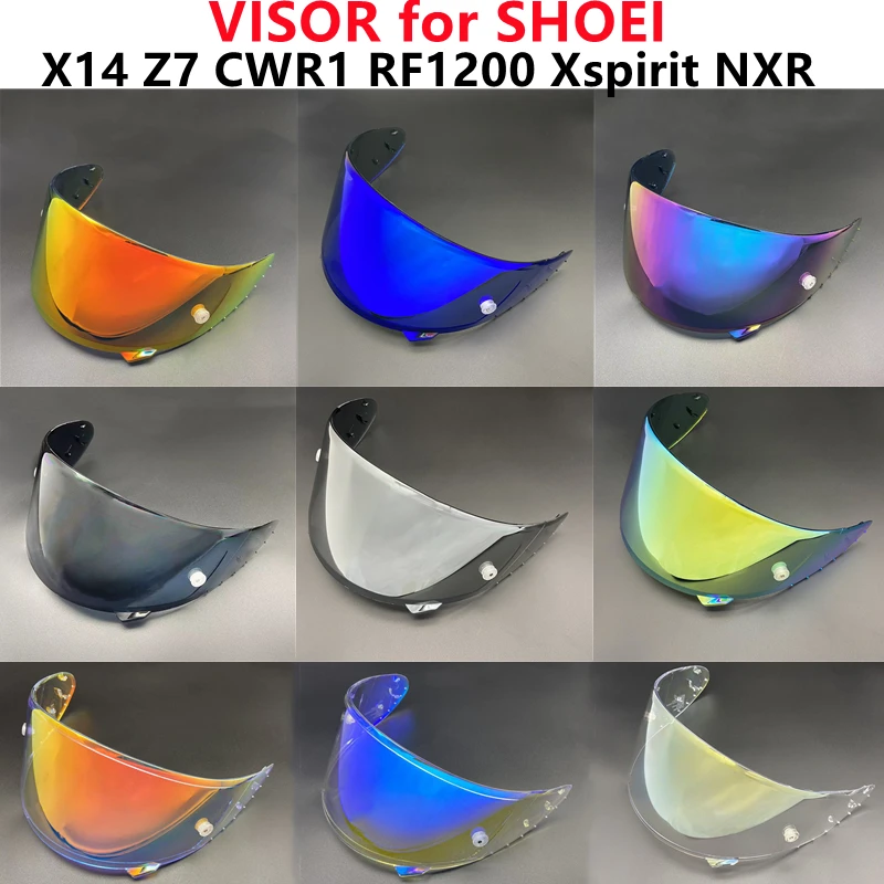 Motorcycle Helmet Visor for X14 Z7 CWR1 RF1200 Xspirit NXR Helmet Shield Lens Casco Moto Accessories Face Shield Sunshield