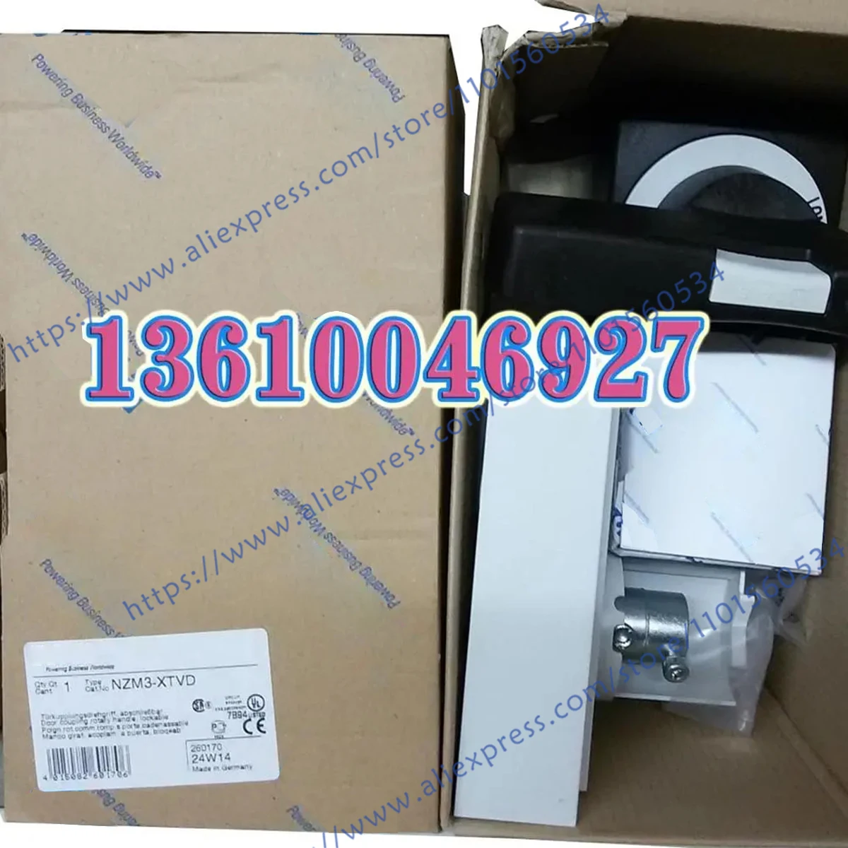 

New And Original NZM3-XTVD-0 Hand Shank Spot Photo, 1-Year Warranty