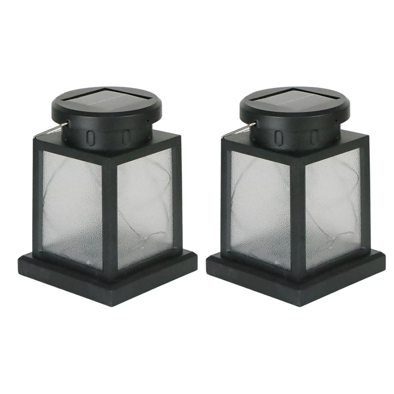 

2Pack Solar Light Outdoor Solar Powered Lanterns Landscape Decoration Hanging Lighting Waterproof Light For Patio Garden