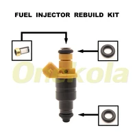 fuel injector service repair kit filters orings seals grommets for kia sephia stufenheck fa 1 5i 1996 1997 oem k37013250