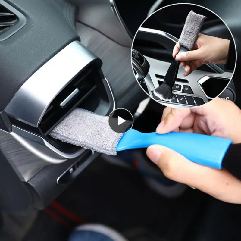 

Car Wheel Wash Cleaning Car Gap Dust Removal Brush Multifunctional Portable Car Interior Cleaning Brush Soft