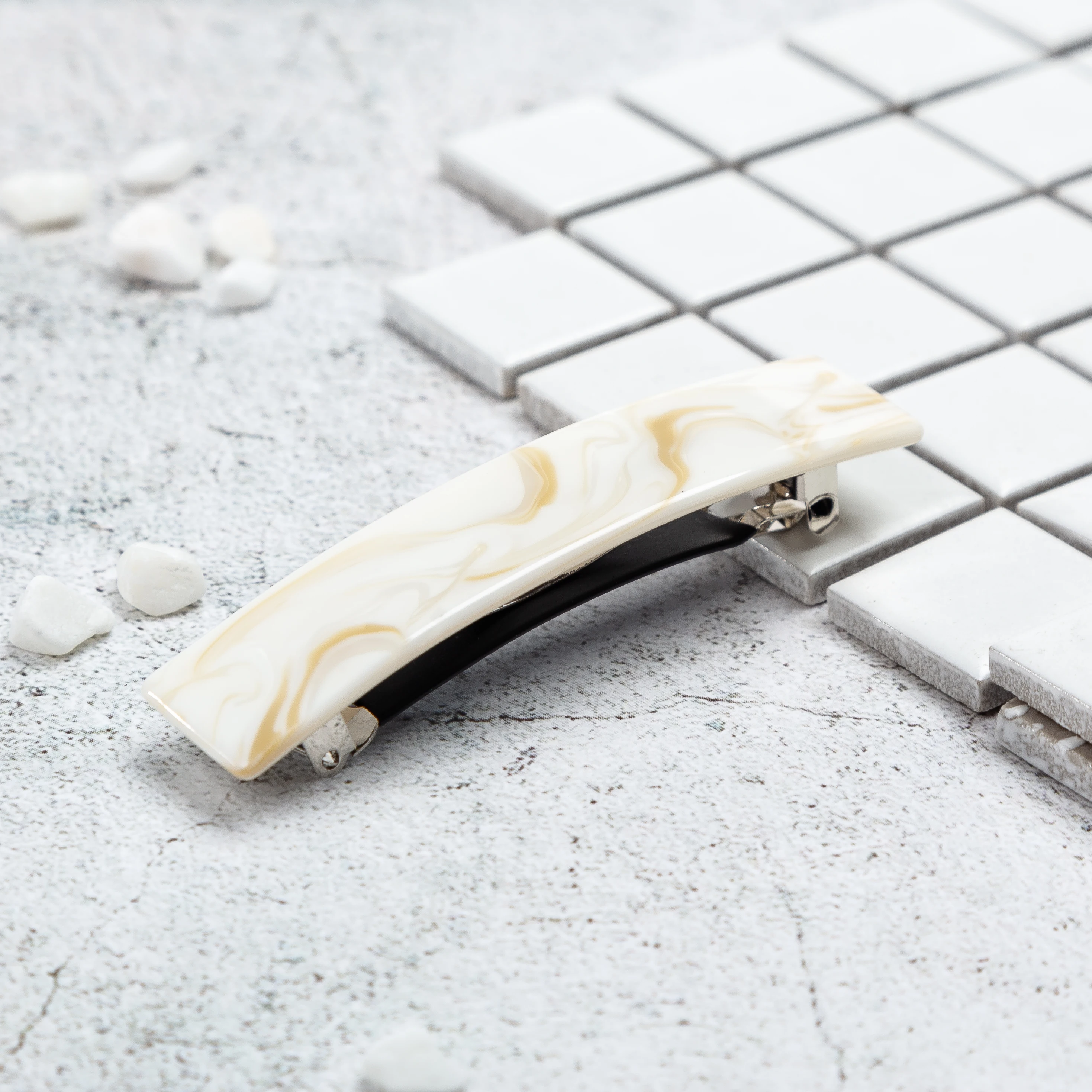 Prettyou классические продолговатые французские весенние заколки для волос ручной