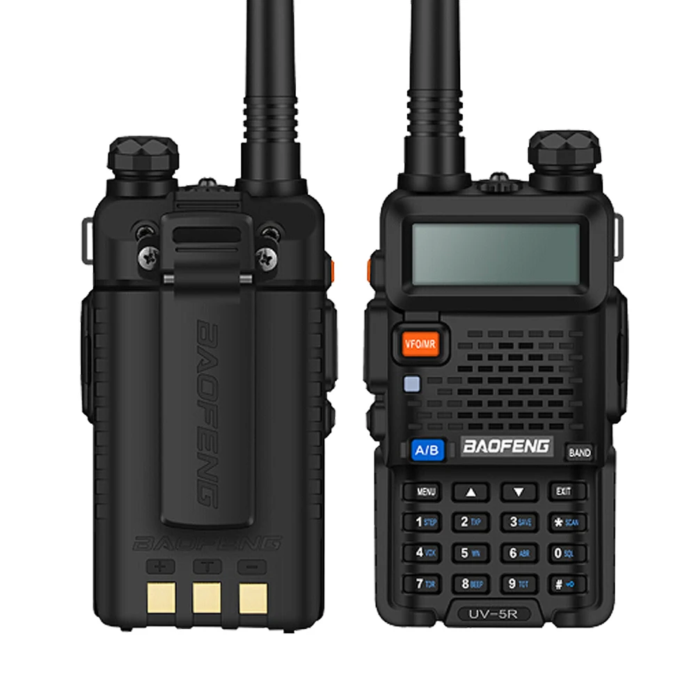 baofeng original tablet uv5r walkie talkie dual band 136 174mhz 400 520mhz portable bf uv 5r8w two way radio pofung transceiver free global shipping