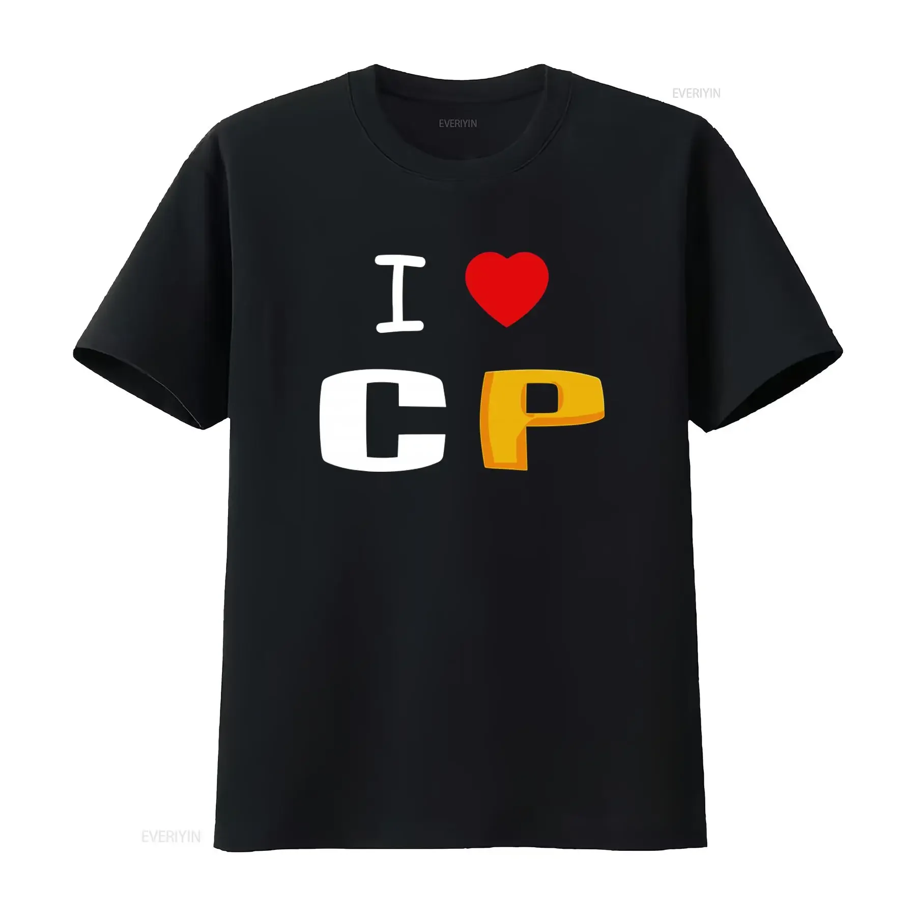 Фото Стильная футболка I Love Club Penguin для любителей модной одежды, винтажная, с эффектом потертости, удобная, для повседневной носки. №1