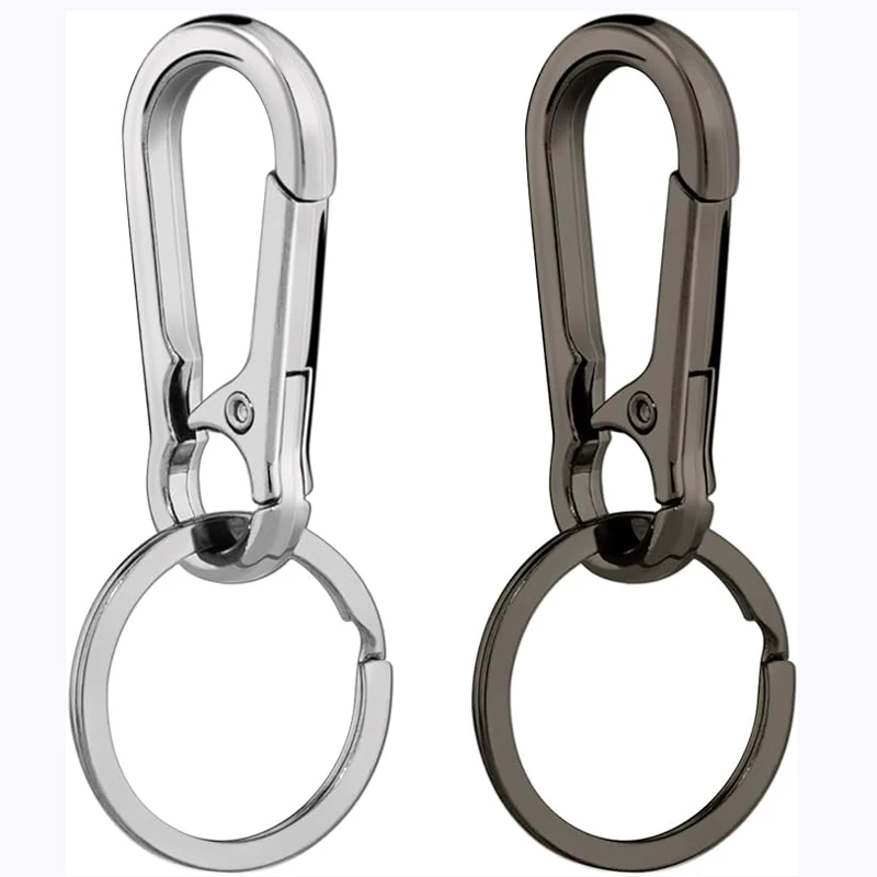 

Metal Keychains Keyring Key Chain Ring Holder Key Organizer for Home Car Keys, Key Finder, 2 Pieces