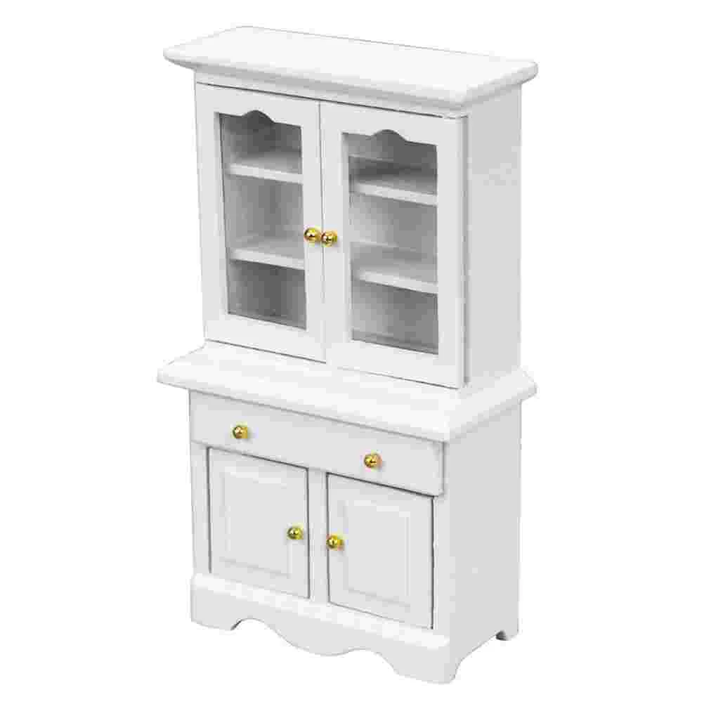 

Furniture Kitchen Miniature Accessoriescabinet Scale 12 Bookcase Shelf Bookshelf Storage House Scene Diy Kit Mini Decoration
