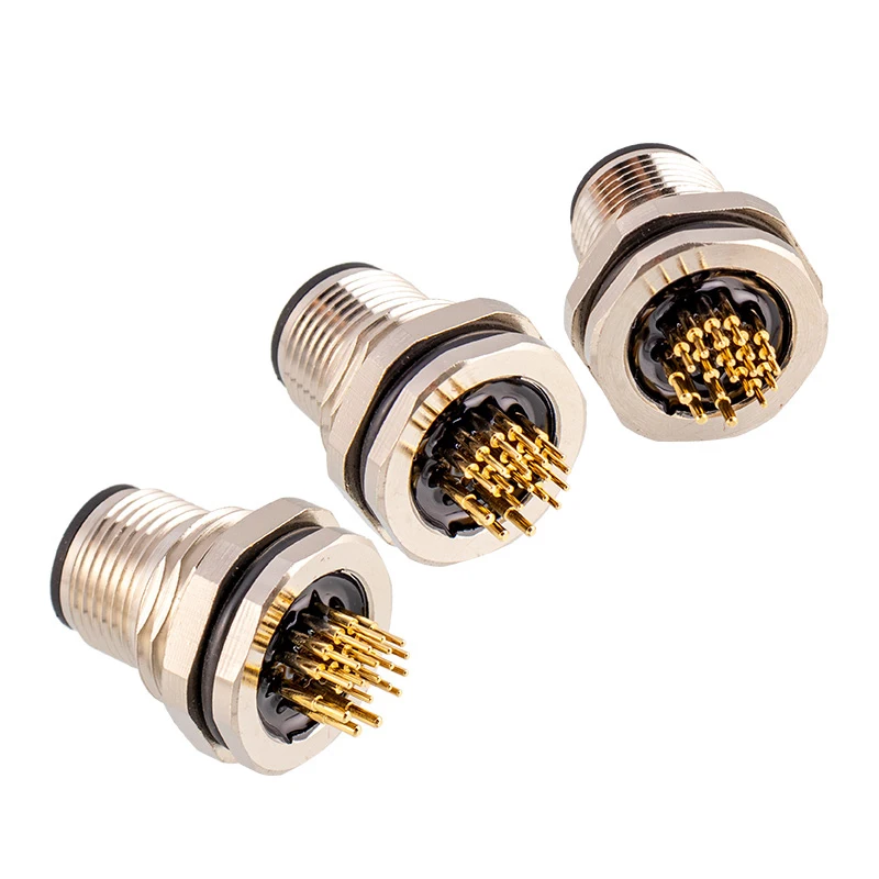 Коннектор для печатной платы CAZN M14 Папа-мама 18-контактное соединение переднее и