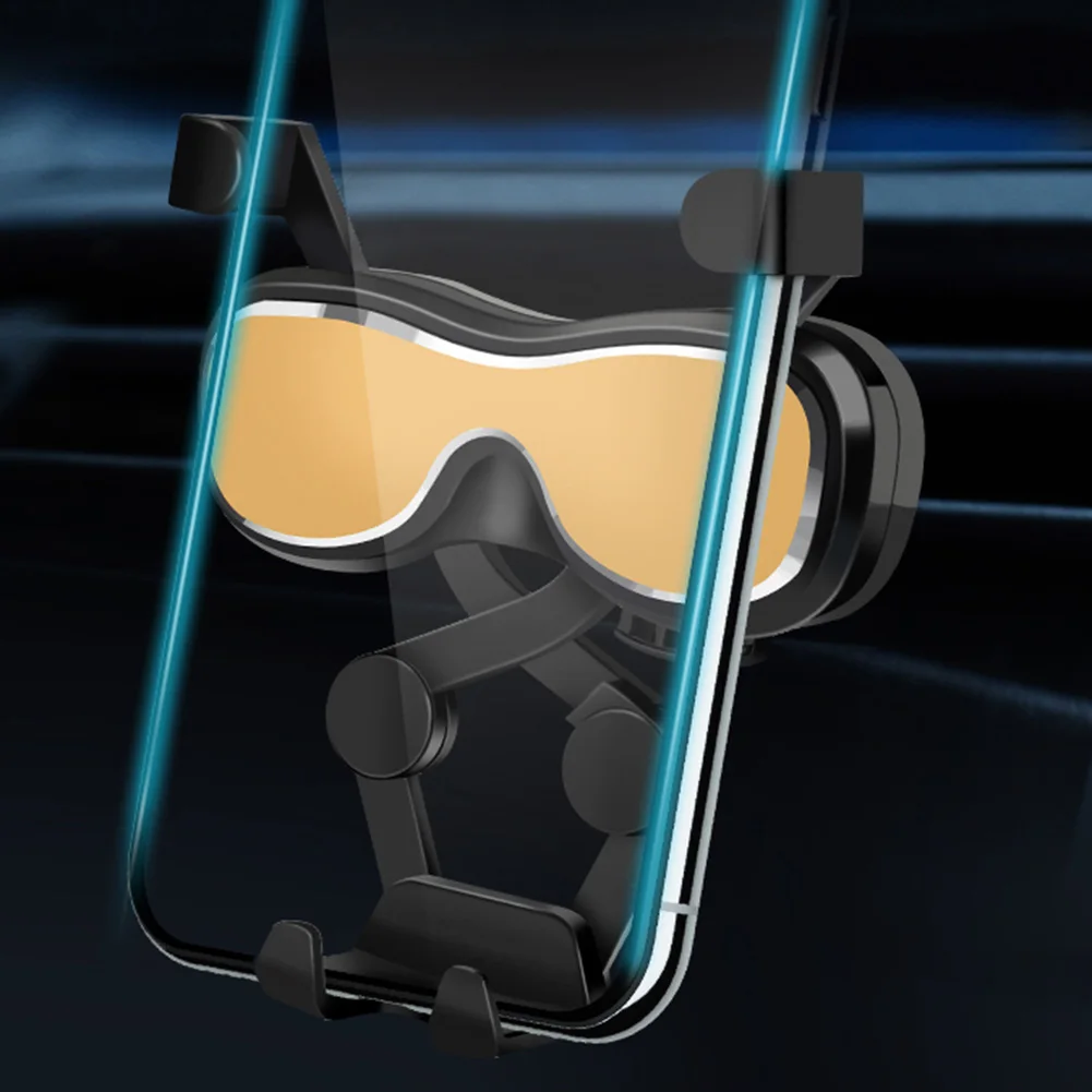 

Car 360 Degree Rotatable Phone Holder Navigation Air Outlet Gravity Bracket Air Freshener Mount Universal Interior Accessories