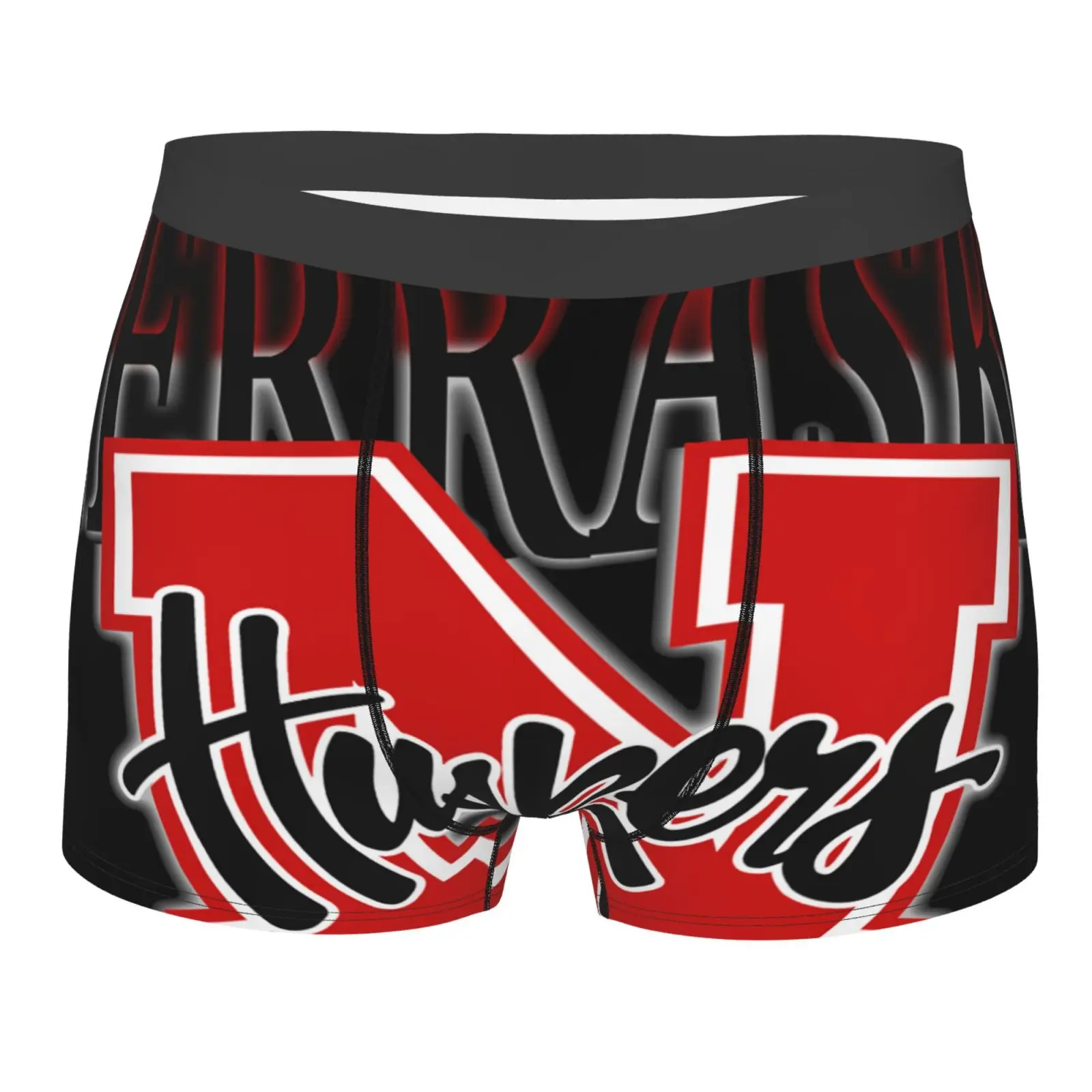 

90S Nebraska Cornhuskers By Planet Boxer Briefs Sexy Underwear For Men Male Shorts Mens Pck Boxer For Men Lift Fancy Underwear