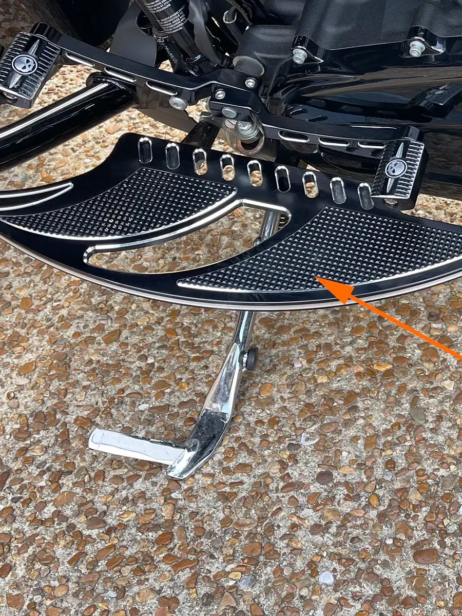 Драйвер пассажирские половицы для harley street glide Ultra Classic FLHTCUTG Limited Low footboards road king FLHR