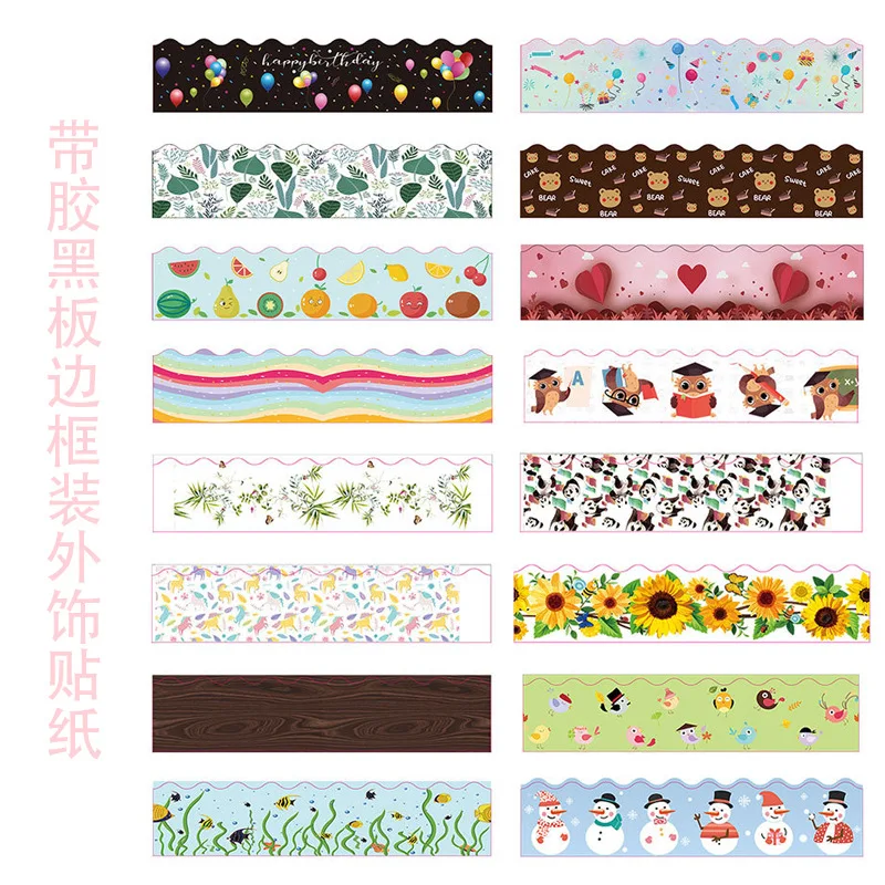 

1 рулон, декоративная бумага для рисования, водостойкая школьная доска с принтом