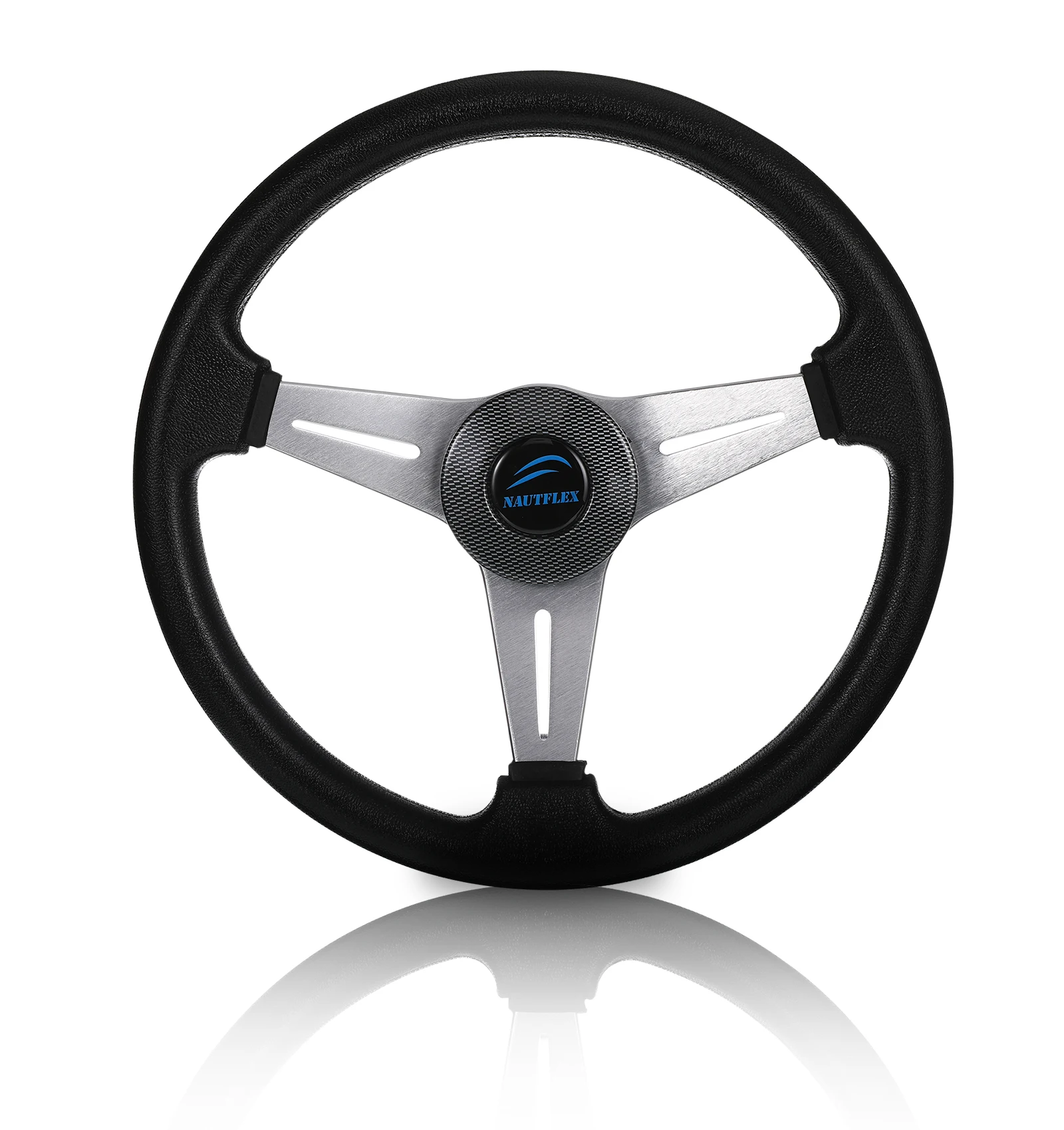 

Speed Boat 3 Spoke Steering Wheel Yacht Helm Accessories