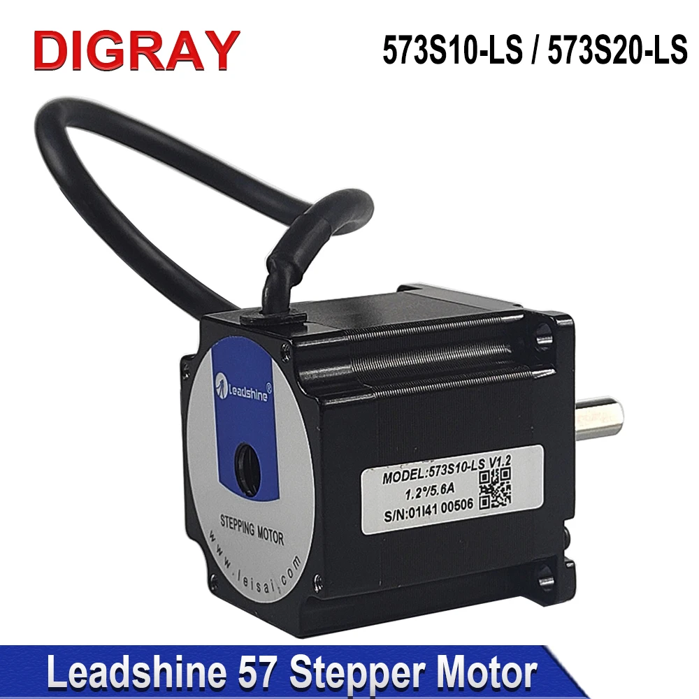 Шаговый двигатель DIGRAR Leadshine 573S20-LS 5.8A 573S10-LS 5.6A 3-фазный шаговый для лазерной лампы с