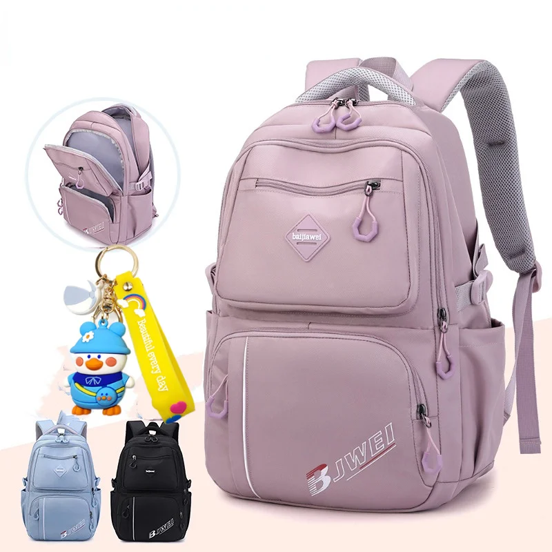 

2023 children School Bags For girls Kids backpack orthopedic school Backpack Primary Schoolbag book bag travel mochila infantil