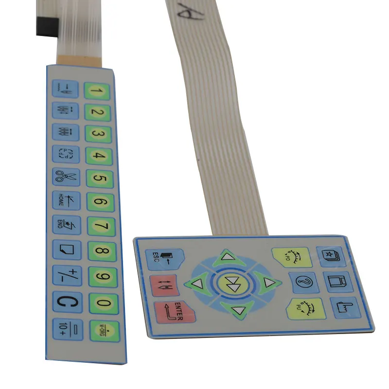 

Dahao BECS 322/328 Panel Keyboard / Keypad / Membrane With Cable For Chinese Embroidery Machines / Spare Parts