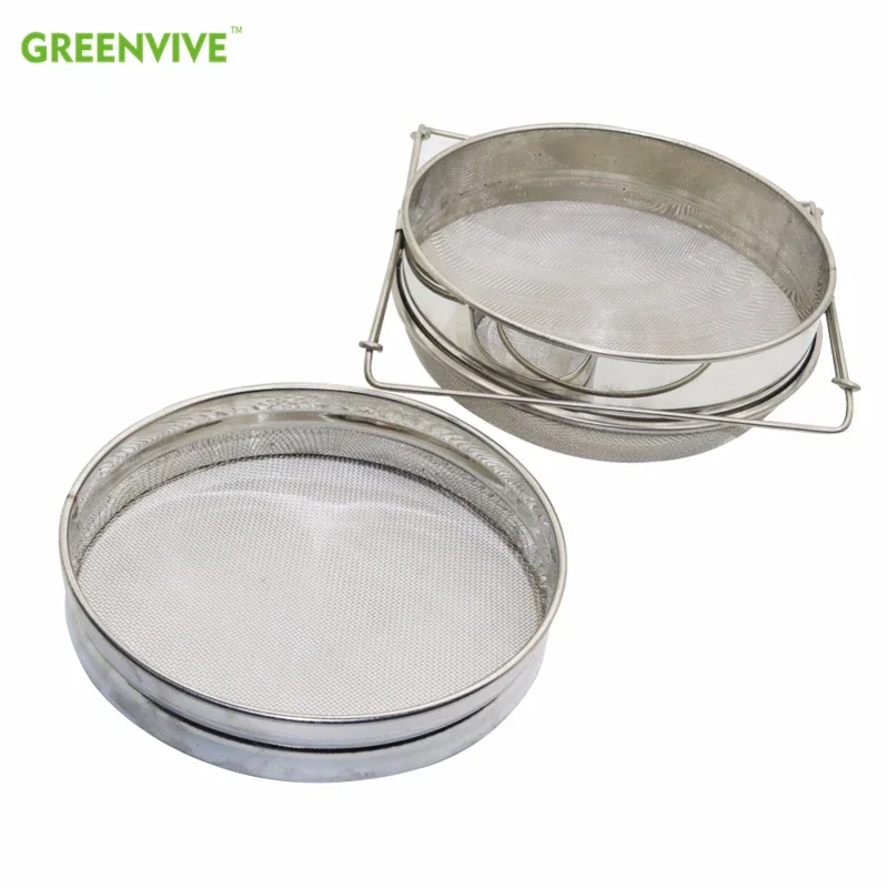 Двойное сито инструменты для пчеловодства сетчатый фильтр примесей садовые