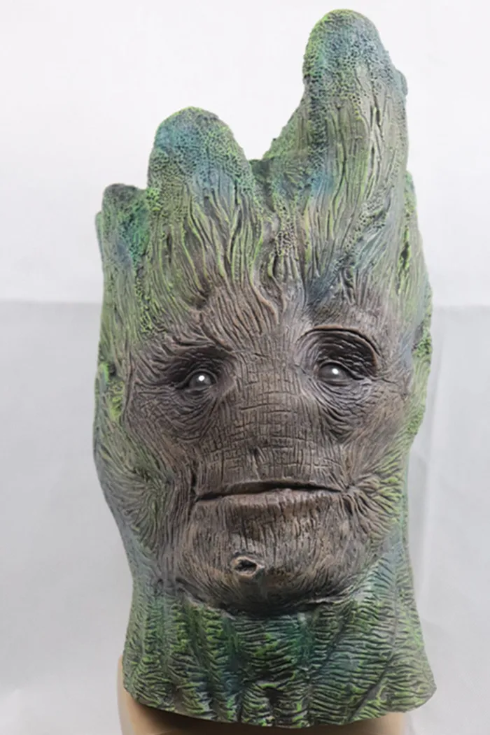 

Forest Spirit Mask Green Tree Old Man Scary Horror Zombie Spooky Ghost Halloween Creepy Demon Masque Carnival Party Props