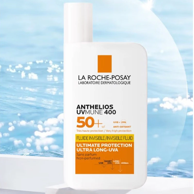 

La Roche Posay New Sunscreen SPF 50+ Face Sunscreen Oil-Free Ultra-Light Fluid Broad Spectrum Universal Tint Body Sunscreen