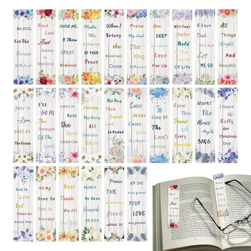 Книжные знаки для Библии Религиозные закладки Маркеры страниц 30X Вдохновляющие