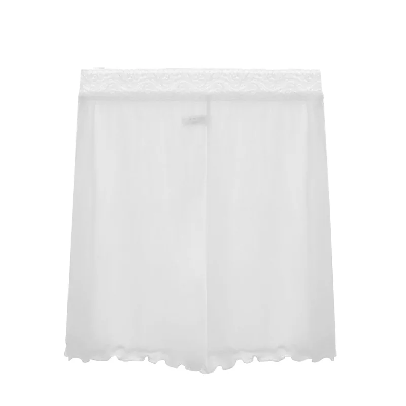 Женские безопасные шорты из шелка тутового шелкопряда легкие с антибликовым