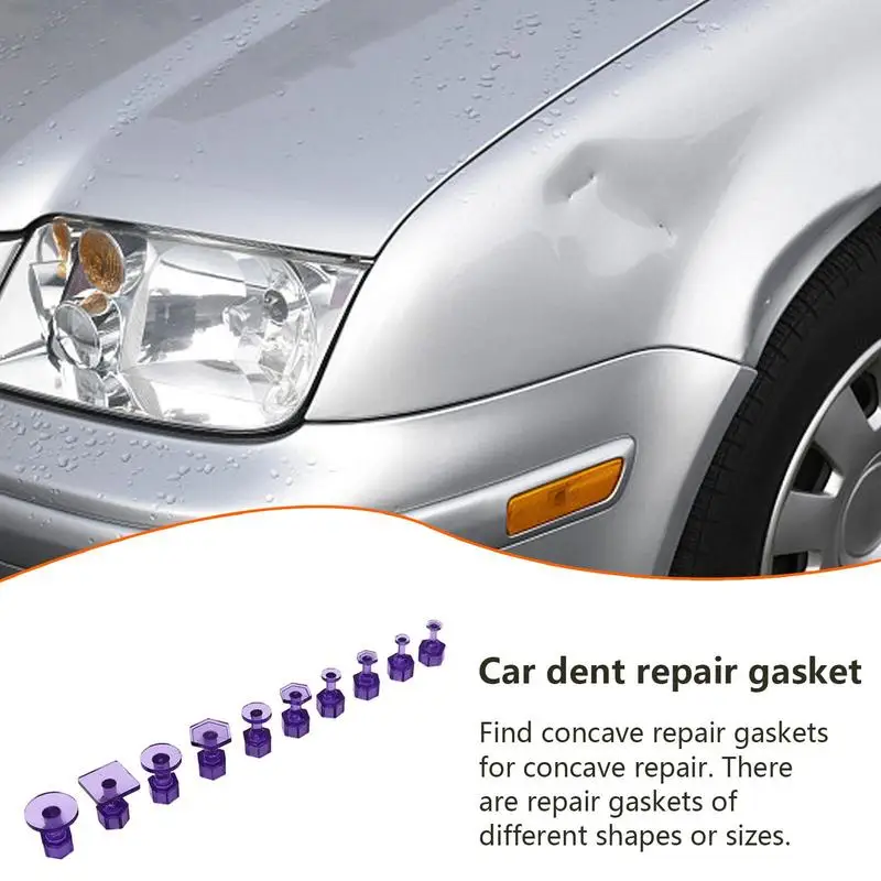 

Car Dent Puller Glue Tabs Automotive Dent Removal Hand Tools Suction Cup Automobile Dent Damage Removal Door Dent Repair Puller