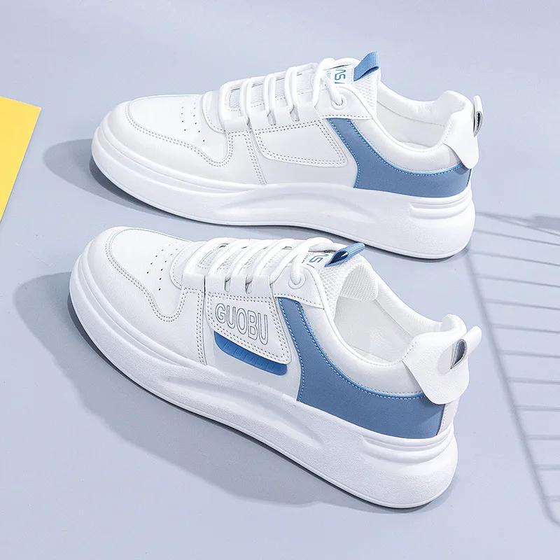 

Новинка весна-осень 2022, Модная Белая обувь на толстой подошве, повседневная спортивная обувь для бега, женская обувь