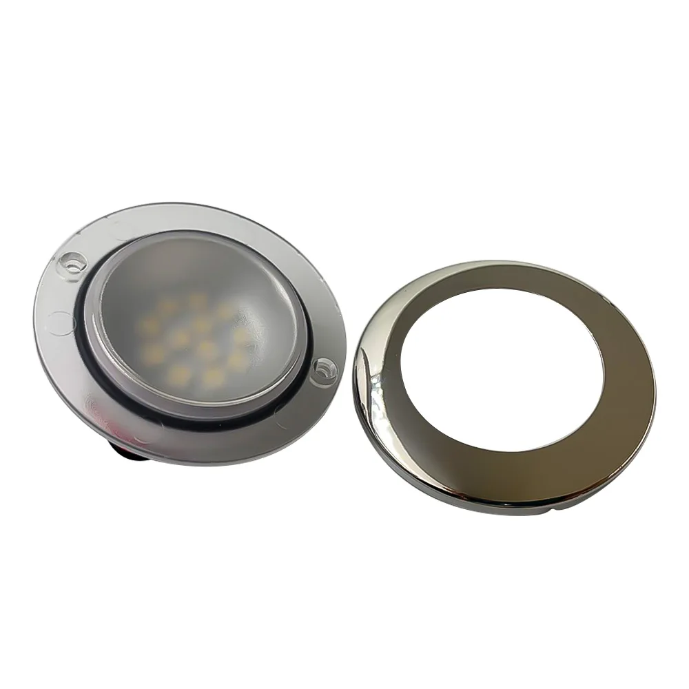 2 шт. светодиодный потолочный светильник из нержавеющей стали 12 в пост. Тока |