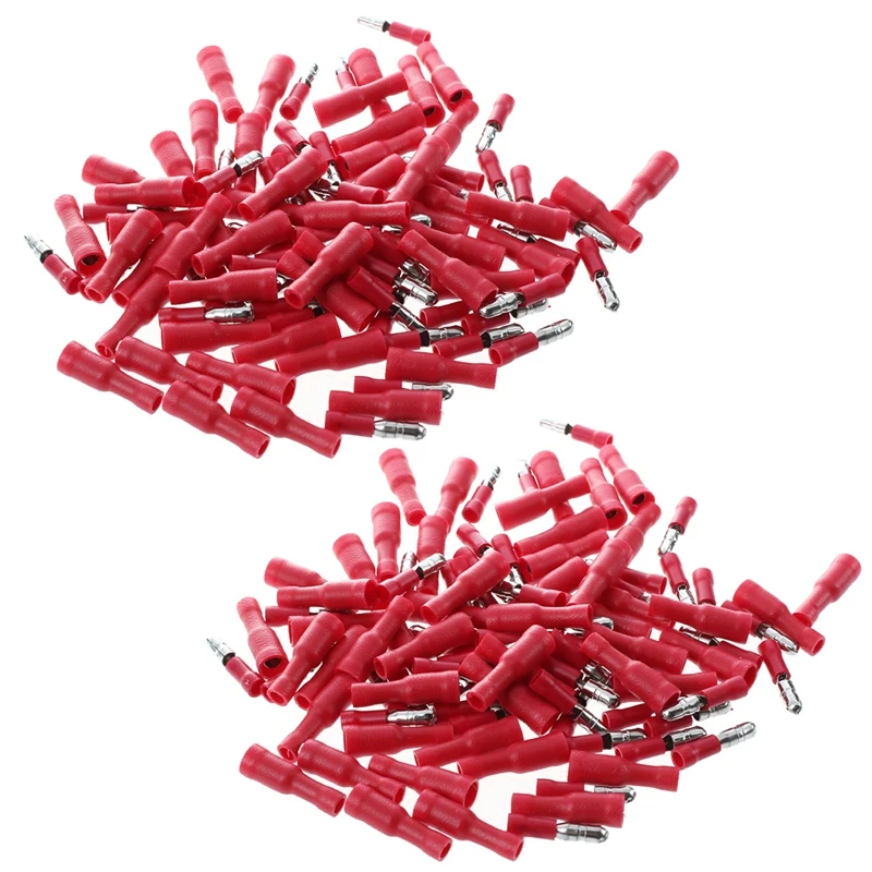 

200X кабельные наконечники, круглые розетки + круглый разъем стандарта Red