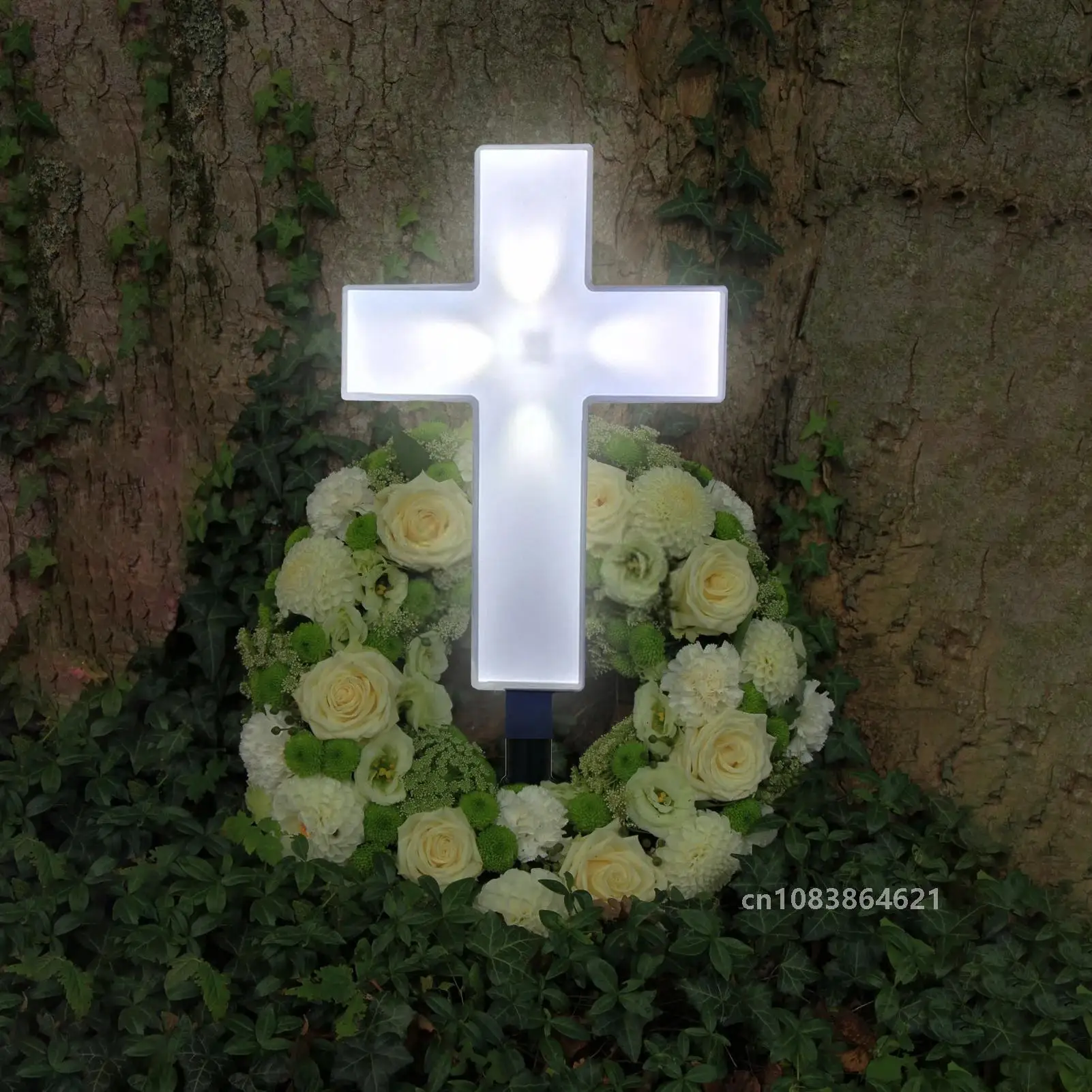 Солнечные кресты садовый кол уличные фонари светодиодные водонепроницаемые