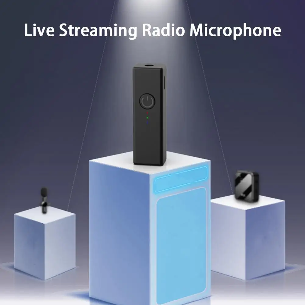 Collar Microphone Dynamic Audio Microphone Good Fidelity Recording  Excellent Clear Sound Broadcast Wireless Microphone