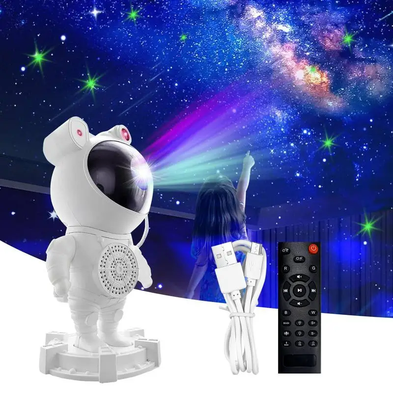 

Star Light Projector Star Lights Led Astronaut Projector Kids Starlight Projector 360 Degree Rotation Color Changing Night Light