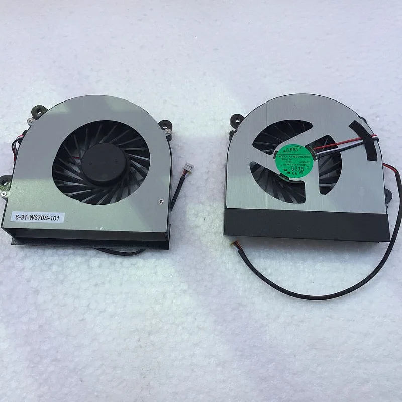 New CPU Cooling Fan Cooler Radiator For CLEVO W150 W150ER W350 W370ET K590S K660E AB7905HX-DE3 6-23-AW15E-011 6-31-W370S-101