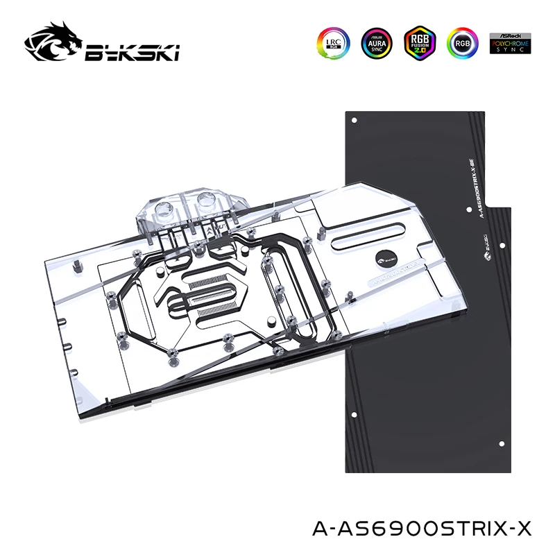 

Блок водяного охлаждения Bykski GPU для ASUS ROG STRIX LC RX6900XT O16G