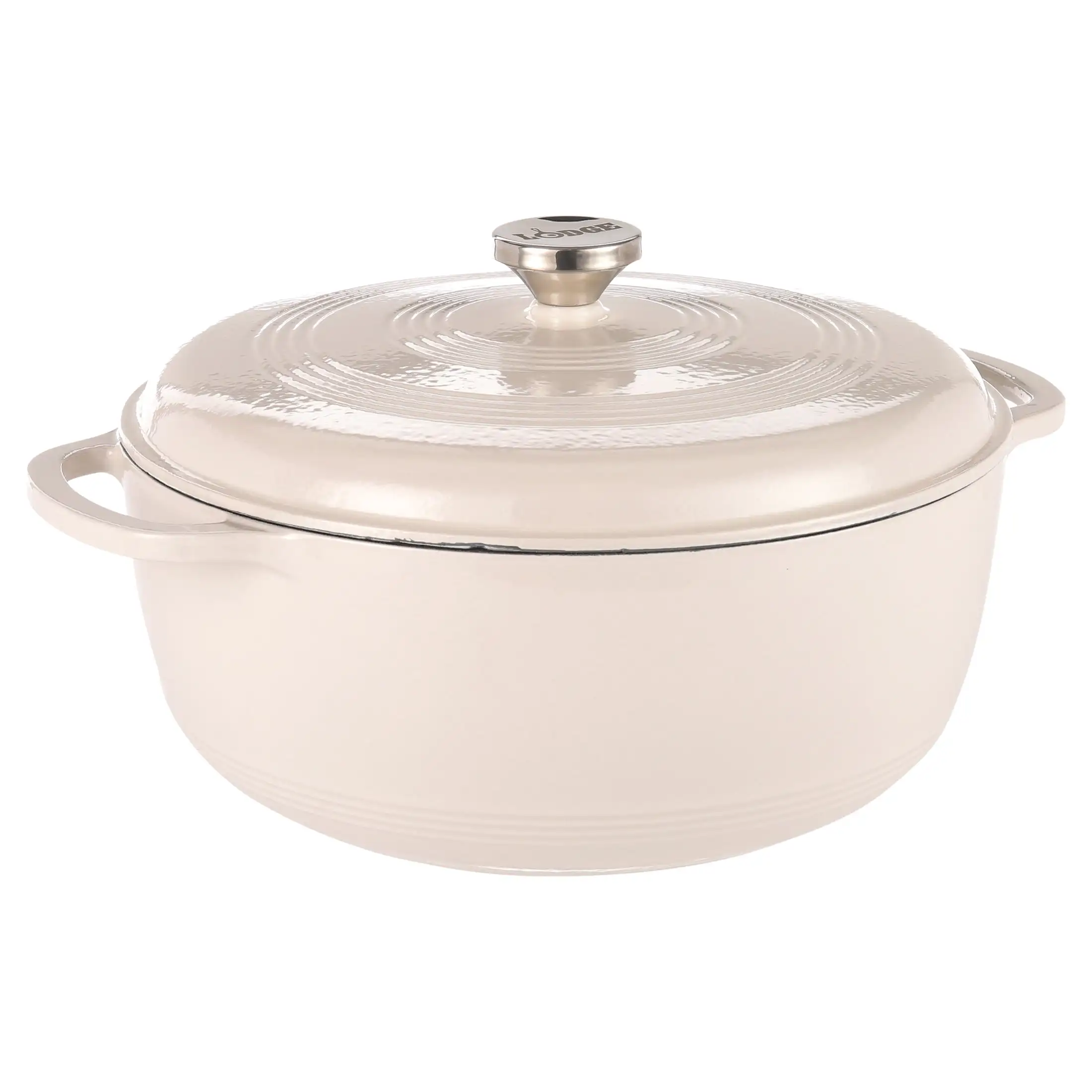 

7.5 Quart Enamel Cast Iron Dutch Oven, Oyster