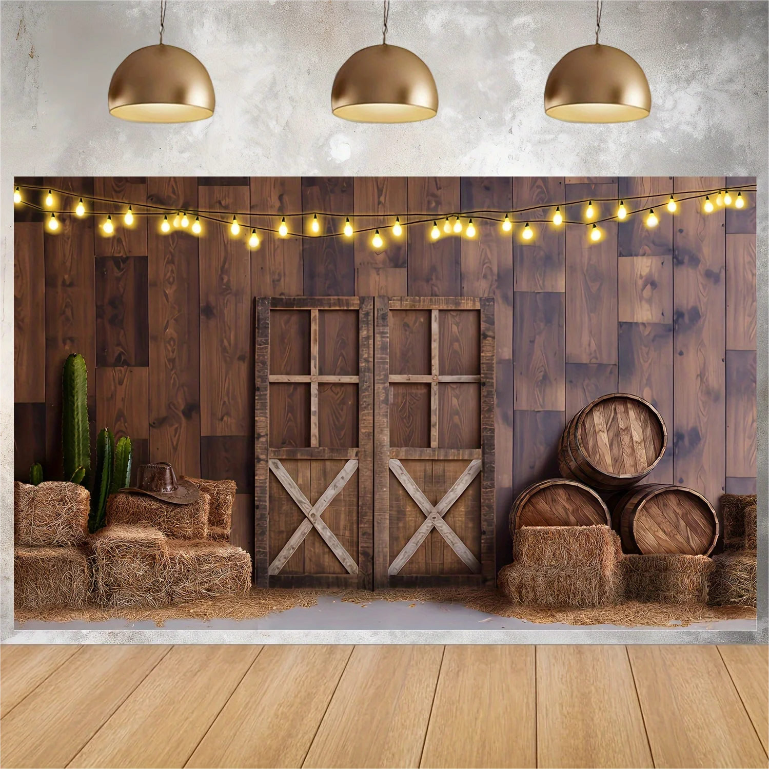 Западный Ковбойский Тематический Портретный Фотофон Винтажные Аксессуары Для