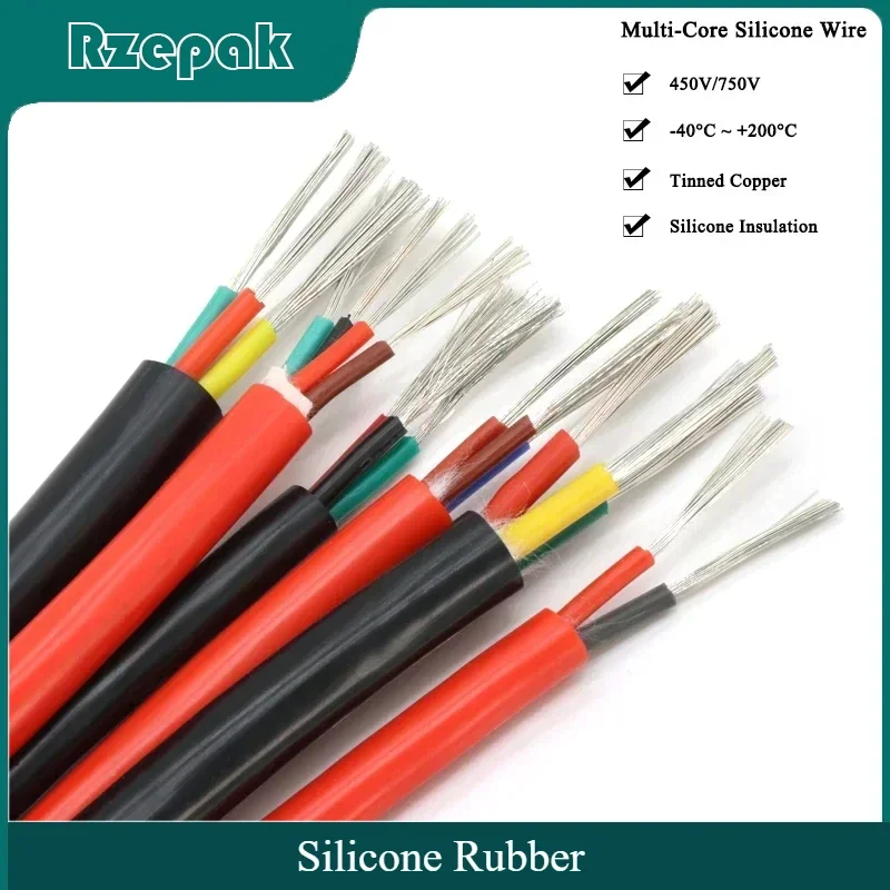 Кабель из мягкой силиконовой резины