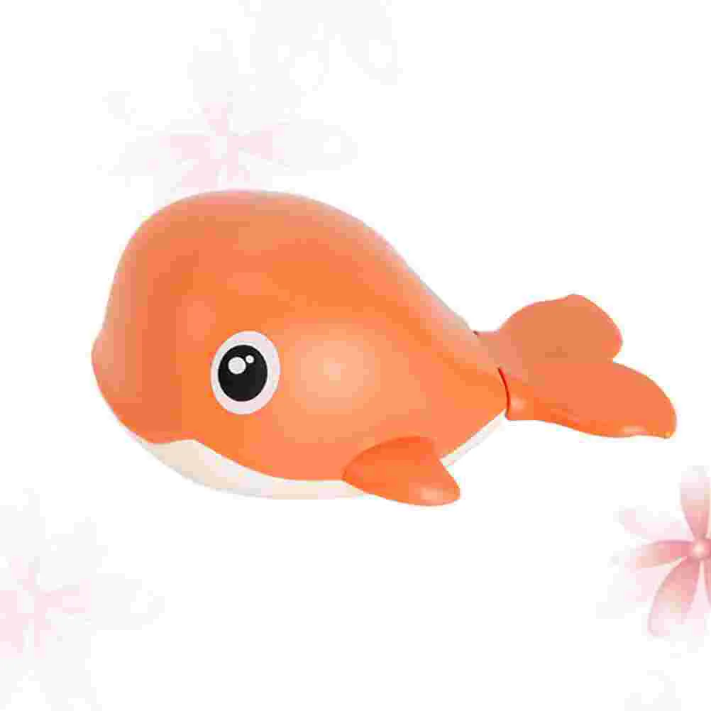 

Bathing Plaything Clockwork Whale Wind-up Toy Spray Water Kids Bathtime Swimming Child
