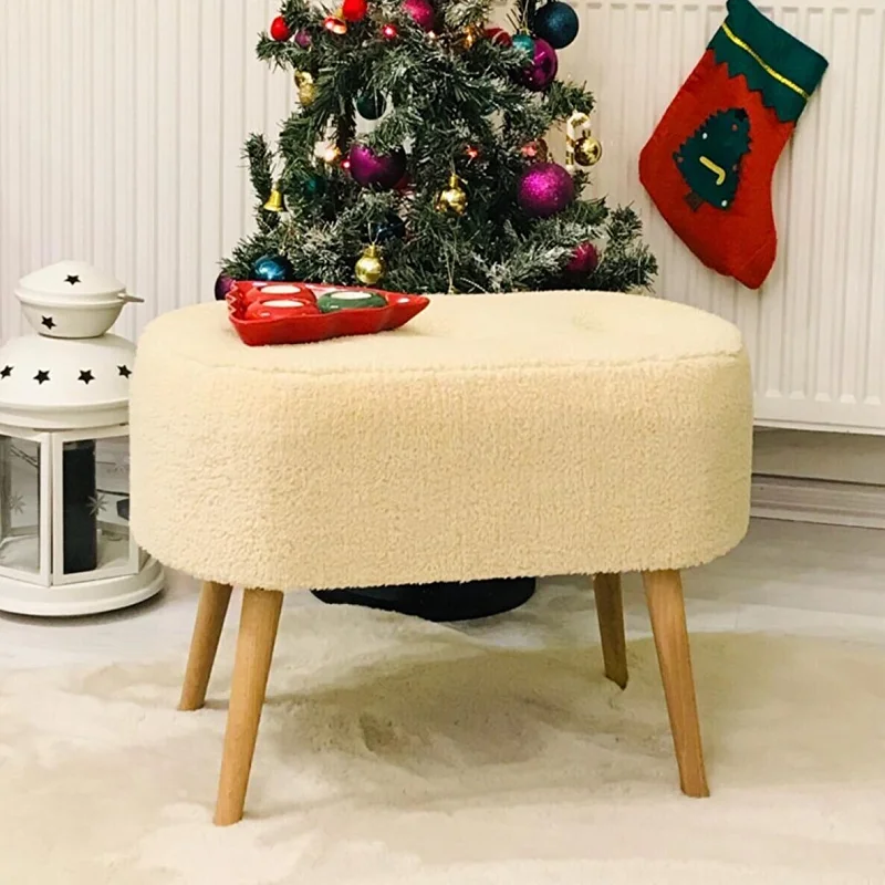 

Pouf Comfortable Soft Puff Couch Living Room 1 Pc Chaise Fold Bedroom Furniture Chair Cushions Sofa Ottoman Footstool