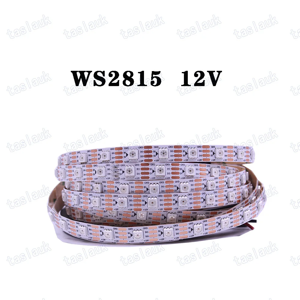 Пиксельные светодиодные ленты WS2812B WS2815 WS2811 WS2813 RGB SMD 5050 индивидуально адресуемые