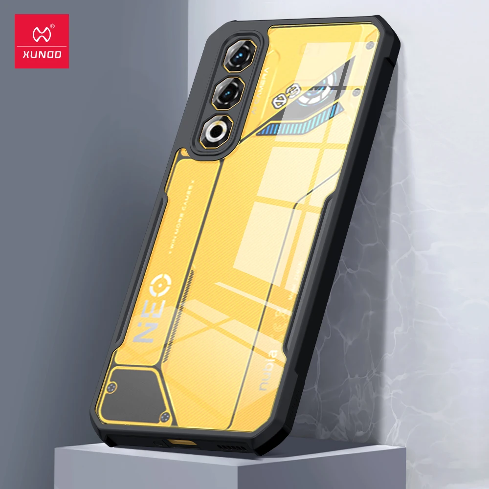 Чехол для ZTE Nubia Neo 3 GT 5G XUNDD, противоударный прозрачный защитный чехол для камеры из ПК + ТПУ для Nubia NEO3 GT (art.: 3920ce09da70e) - 3920ce09da70e
