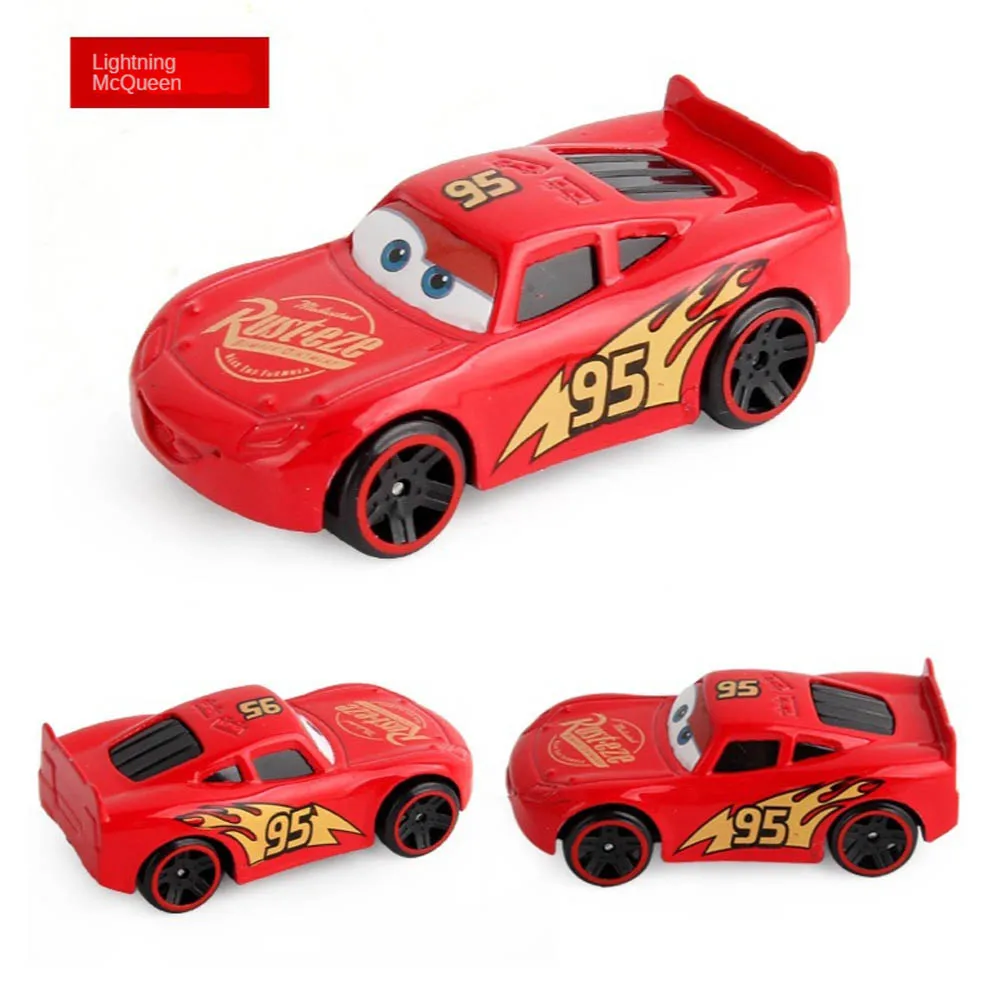 Машинка детская металлическая литая с молнией Маккуин Джексон шторм |