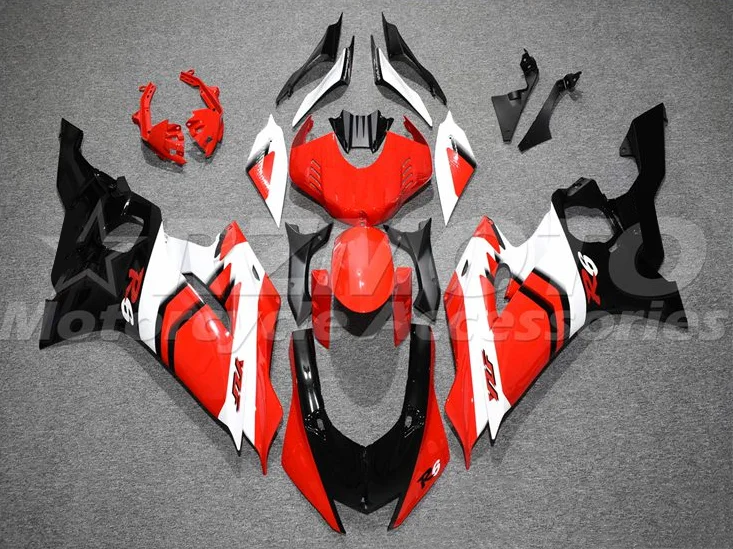 

НОВЫЕ комплекты обтекателей для мотоциклов ABS, подходят для Yamaha YZF 600 R6 2017 2018 2019 R6 17 18 19 20, кузов красного и белого цвета на заказ