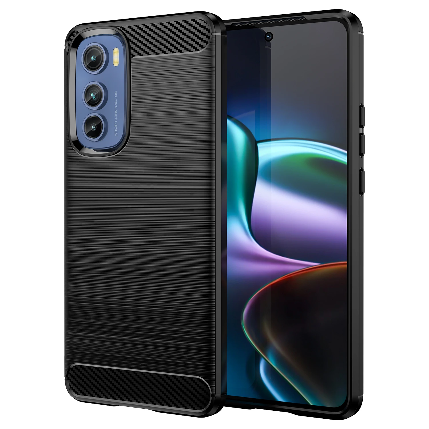 Чехол Motorola Edge30 мягкая силиконовая задняя крышка для Moto Edge 30 противоударные чехлы
