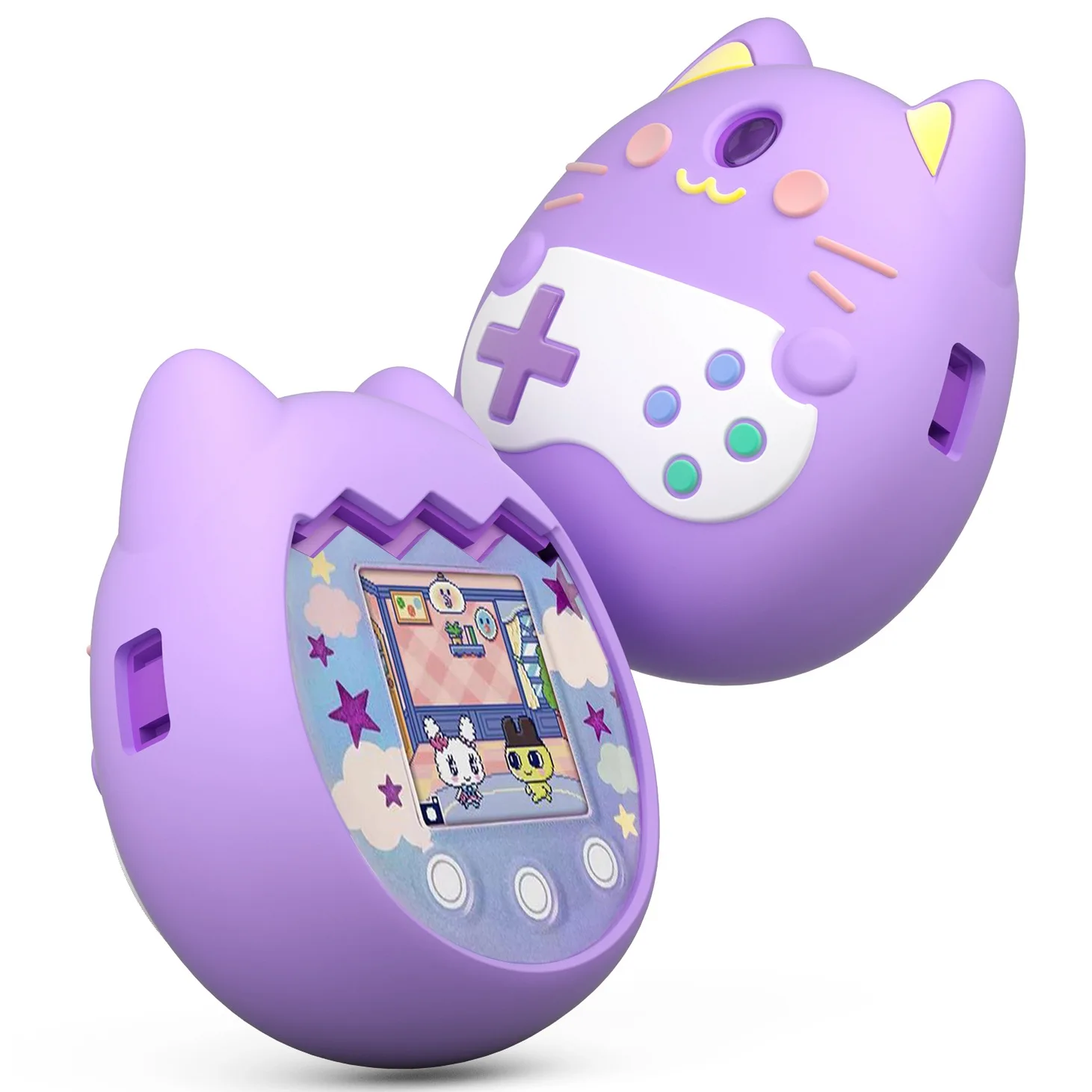 

3D Electronic Pet Machine Silicone Cover for Tamagotchi Pix Virtual Electronic Digital Pets Machine Protector Waterproof Case