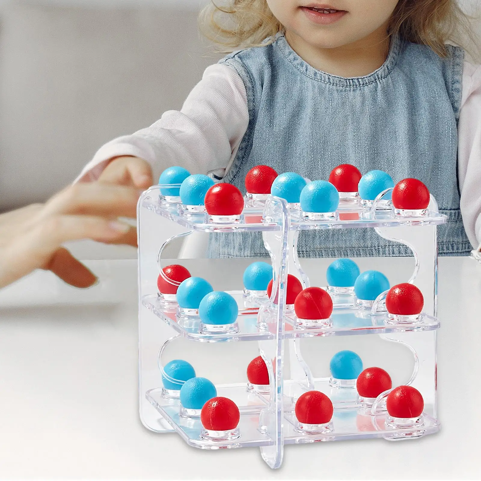 3D Tic TAC Toe подарки на день рождения домашняя игра креативная интеллектуальная