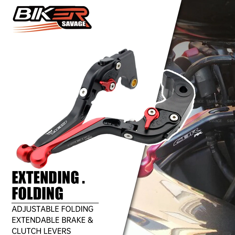 

Motorcycle Handlebar Brake Clutch Levers For HONDA CBR929RR 2000-2001 Adjustable Kit Folding Extendable Replacement Accessories